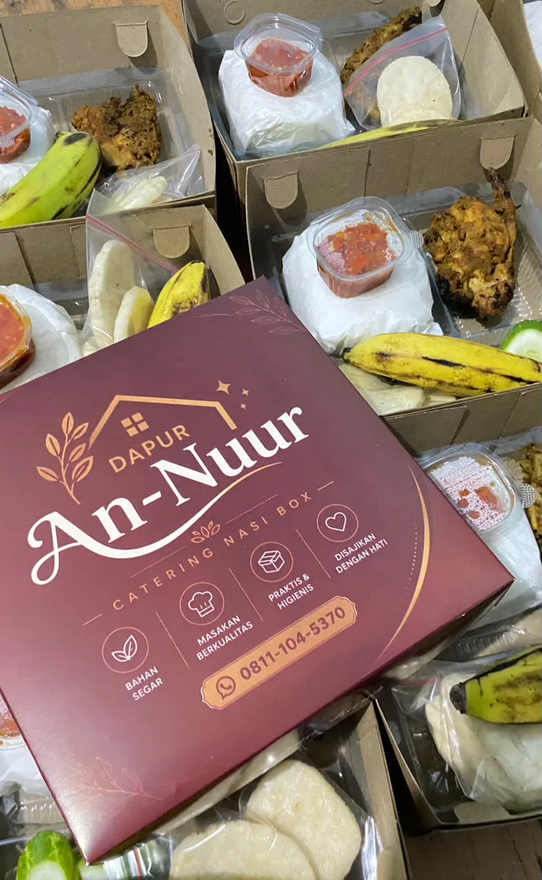 Paket D Nasi Box Telur Balado
